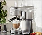 KitchenAid Metal Semi-Automatic Espresso Machine with Free Automatic Milk Frother Attachment Bundle $119.99 (Today 12/8 only)