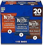 20 Count Kettle Brand Potato Chips Variety Pack $8.66