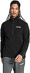 adidas mens Terrex Multi Essentials Half-zip Fleece Hiking Jacket (Medium) $11.51 (YMMV)