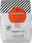 32 Oz Amazon Fresh, Colombia Ground Coffee, Medium Roast $10