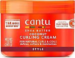 12 oz Cantu Coconut Curling Cream with Shea Butter for Natural Hair $4