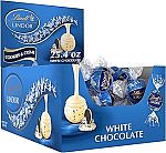Amazon Resale - 60-Ct Lindt LINDOR Cookies and Creme White Chocolate Candy Truffles $22.08