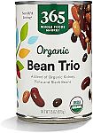 15-Oz 365 by Whole Foods Market Organic Bean Trio (Kidney, Pinto, & Black Beans) $0.83