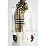 Burberry Giant Check Fringe Cashmere Scarf $295 and more