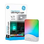 GE Color-Changing LED Night Light w/ Dusk to Dawn Sensor & 8 Vibrant Colors $4.52