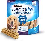 19-Count Purina Dentalife Plus Digestive Support Dog Treats (for 40+ lbs Dogs) $3.40 and more