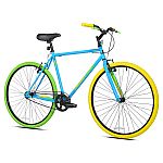 700c Kent Men's Ridgeland Single-Speed Fixed-Gear Hybrid Bike $89