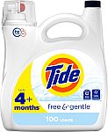 132-Oz Tide Liquid HE Compatible Laundry Detergent (Various) $14.94