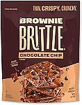 14-Oz Brownie Brittle Original Chocolate Chip Thin & Crispy Sweet Snacks $2.98