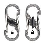 2-Pack Nite Ize S-Biner MicroLock Locking Key Holder $3.13