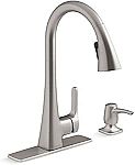 KOHLER Maxton Pull-Down Kitchen Faucet with Soap Dispenser $84.99 and more
