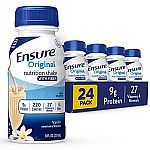 24-Pack 8-Oz Ensure Original Vanilla Nutrition Shake $24.69