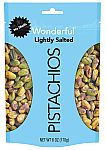 6-Oz Wonderful Pistachio Lightly Salted $3.99