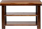 Amazon Basics Solid Pine Wood Entryway Shoe Rack Bench $35.99