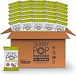 30-Pack 0.65-Oz SkinnyPop Original Popcorn $10.27
