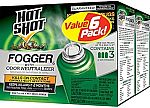 6-Ct 2-Oz Hot Shot Fogger With Odor Neutralizer $7.47