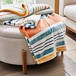 Better Homes & Gardens Heavyweight Ultra Plush Throw (50" x 72", Various) $7