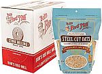 4-pack Bob's Red Mill Steel Cut Oats, 24-ounce $13