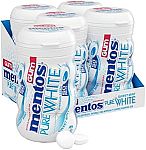 8 pack Mentos Pure White Sugar-Free Chewing Gum 50pc $14