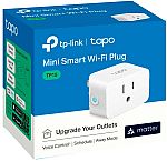 TP-Link Tapo Smart Wi-Fi Plug Mini with Matter $7.99