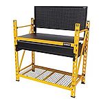 DeWalt 2-Shelf Industrial Storage Rack WorkStation, 24in Depth $150