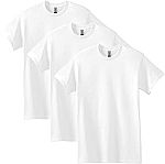 3-Pack Gildan Unisex Adult Heavy Cotton T-Shirt $8.94