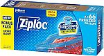 66-Count Ziploc Gallon Food Storage Freezer Bags $7.69 (Reg $13.50)