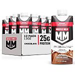 4x 12-Ct 11oz Muscle Milk Gen Chocolate Protein Shake + $10 Target GiftCard $47
