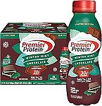 12-Count 11.5-Oz Premier Protein Shake (Winter Mint Chocolate) $15