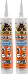 2-Pack 10-Oz Gorilla Waterproof Caulk & Seal 100% Silicone Sealant $13