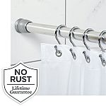 Better Homes & Gardens Easy Hang Extra Long Shower Curtain Rod (50" - 86") $4