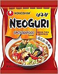 10-Count 4.2oz Nongshim Neoguri Udon Type Noodles (Spicy Seafood) $9.94