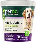 90 Count Petnc Natural Care Hip & Joint Health Supplement for Dogs $5.66