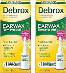 2-Pack 0.5-Oz Debrox Ear Wax Removal Drops $4.71 (Reg $16)