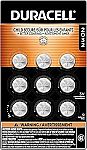 9-Count DURACELL CR2032 3V Lithium Coin Batteries $9.18