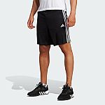 Adidas men's train essentials pique 3-stripes training shorts $19.80 + FS