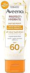 3oz Aveeno Protect + Hydrate Moisturizing SPF 60 Body Sunscreen Lotion $3.83