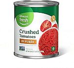 28-Oz Amazon Fresh Crushed Canned Tomatoes in Purée $0.71