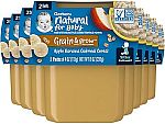 16-Pack 4-Oz Gerber Baby Apple & Banana Mixed Cereal $8.55 (Reg $16)