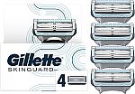 4-Count Gillette SkinGuard Razor Blades $6.46