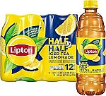 12-pack Lipton Iced Tea and Lemonade, 16.9 Fl Oz Bottles $5.21