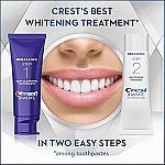 2X Crest 3D White Brilliance 2 Step Kit $13.78
