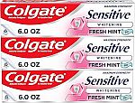 3-Pack 6-Oz Colgate Maximum Strength Whitening Toothpaste for Sensitive Teeth $5.40