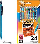 24-Count BIC Xtra-Strong Thick Lead Mechanical Pencil 0.9mm $4