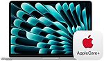2025 Apple MacBook Air 13.6" Laptop (M4 16GB 256GB) Silver with AppleCare+ (3 Years) $998