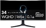 Alienware AW3423DWF Curved QD-OLED 34” Gaming Monitor $549.99
