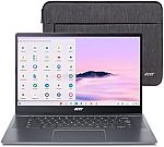 acer Chromebook Plus 515 15.6" FHD Touch Laptop (i3-1305U 8GB 256GB) $329.99