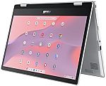 ASUS Chromebook Flip CX1 14" FHD Convertible Laptop (N4500 8GB 128GB) $289.99