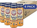 6-Pack 12-Oz Arm & Hammer Baking Soda Shaker $10.77