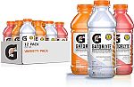 12-pack 20 fl oz Gatorlyte Rapid Rehydration Electrolyte Drink, 3 Flavor Variety Pack $17.48